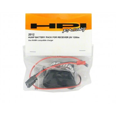 PACK BATERIA PARA RECEPTOR NIMH HPI RACING 6V 1200MAh 5 CÉLULAS HUMP PARA AUTO 1/10 OU 1/8 HPI 2012